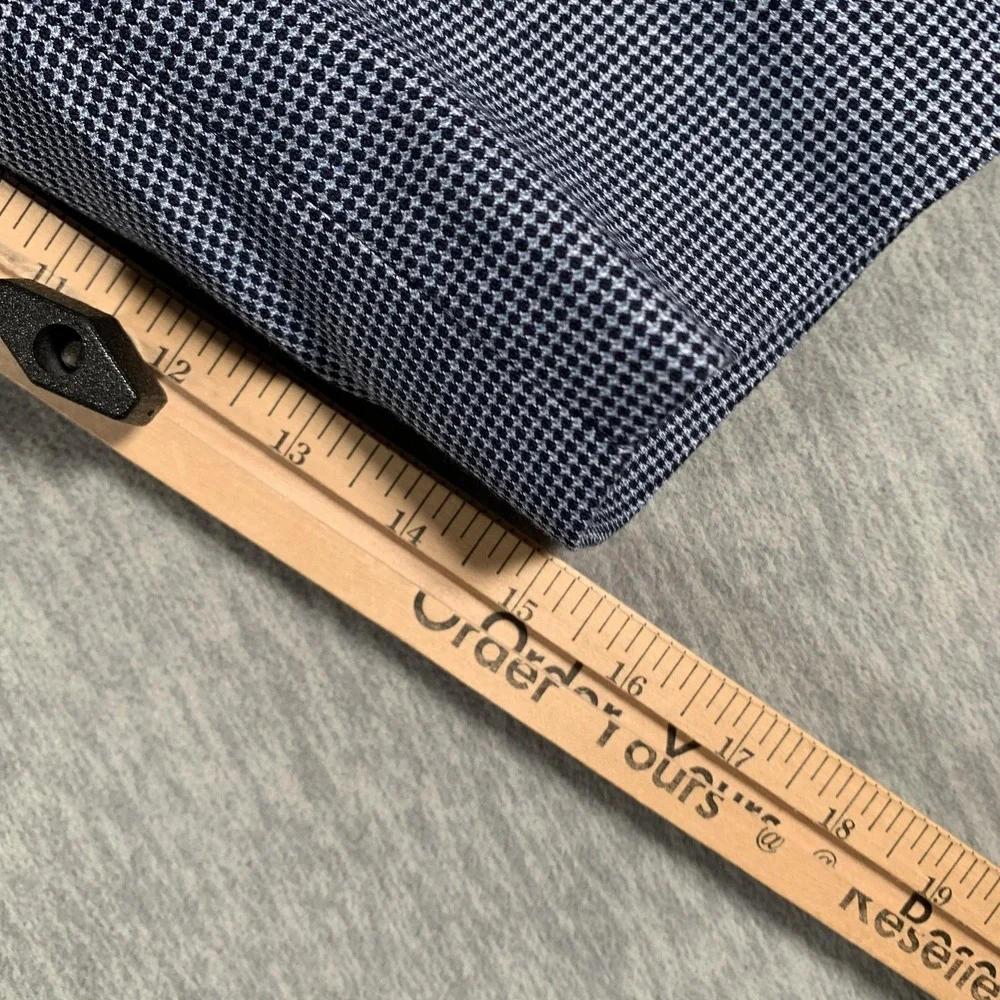 David Donahue Blazer Mens 48R Blue Check Wool Silk Linen Sport Coat Connor‎ SPJ